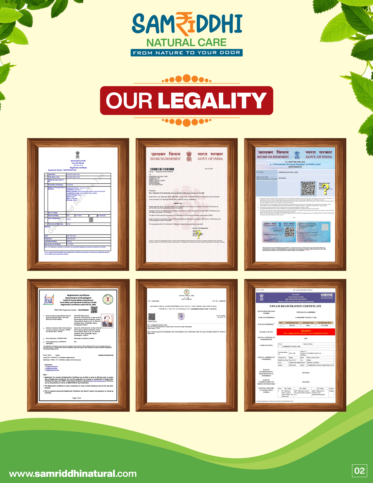 Samriddhi Natural Team Member